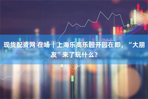 现货配资网 在场｜上海乐高乐园开园在即，“大朋友”来了玩什么？